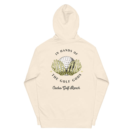 In hand Of The Golf Gods Midweight hoodie